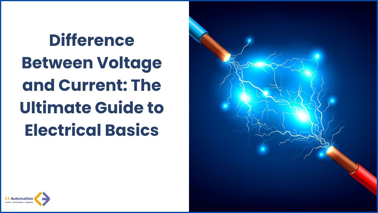 difference between voltage and current
