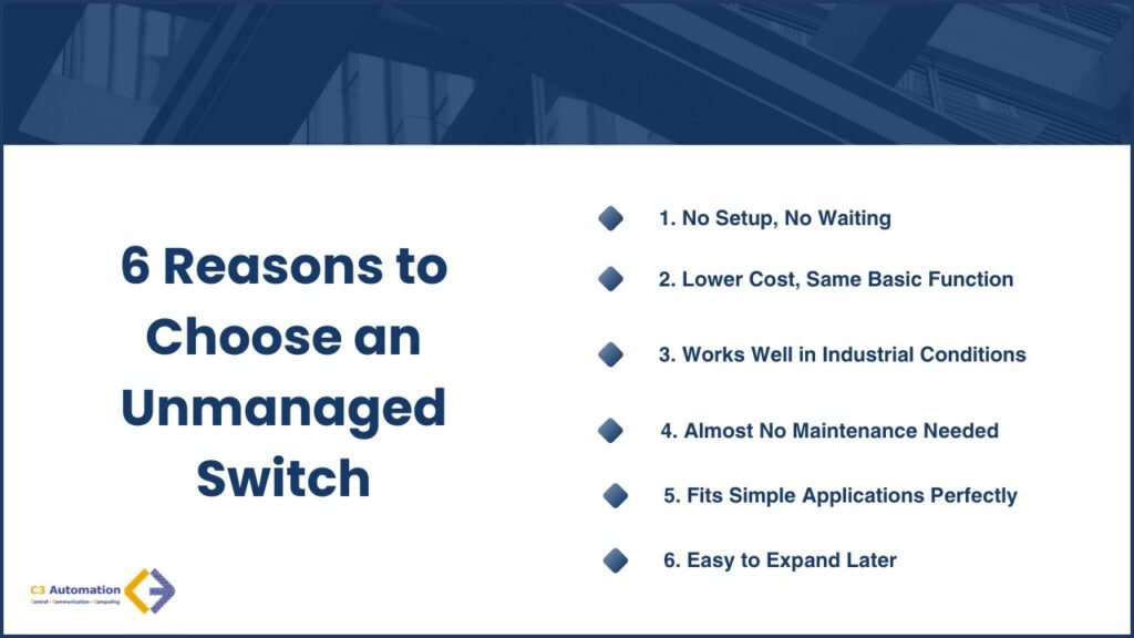 what is an unmanaged switch