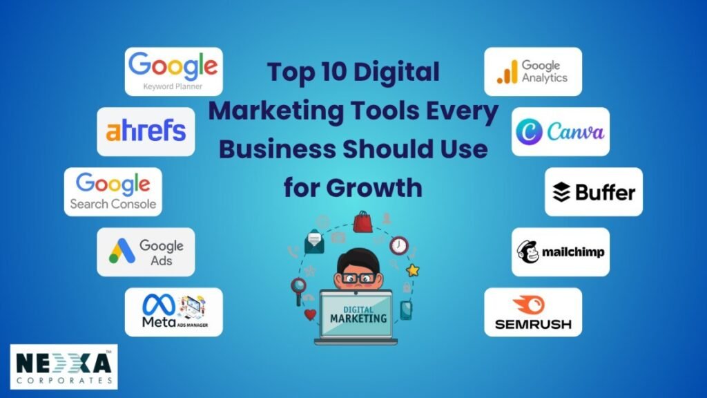 Top 10 digital marketing tools