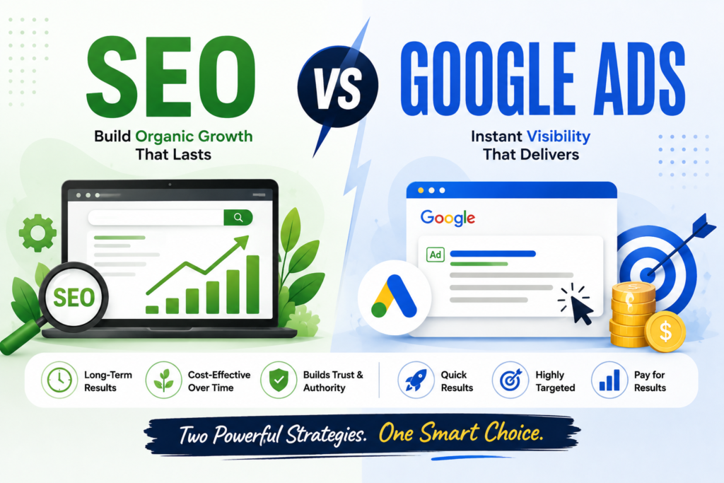 SEO vs Google Ads