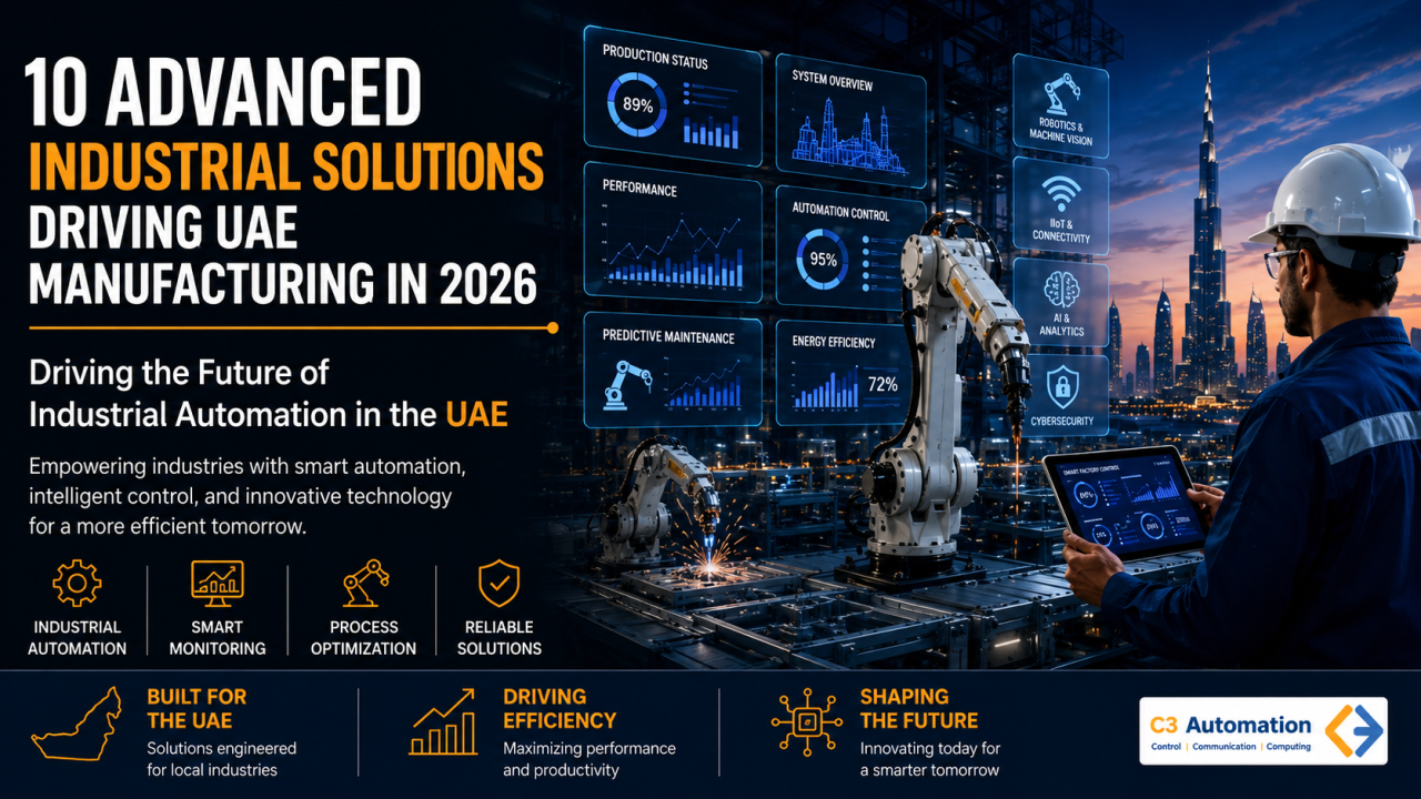 10 Advanced Industrial Solutions Driving UAE Manufacturing in 2026